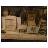 Cabinet of Dollhouse Miniatures