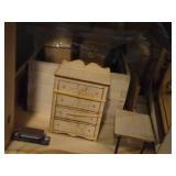Cabinet of Dollhouse Miniatures