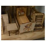 Cabinet of Dollhouse Miniatures