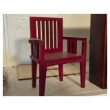 Miniature Display Shelf + Miniature Dollhouse Chair