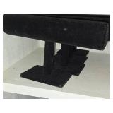 Lot of (4) Black Velvet Bar Displays