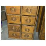 Lot of (2) Spice Cabinets 8-drawer