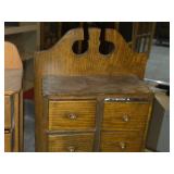 Lot of (2) Spice Cabinets 8-drawer