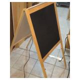 Chalk + Dry Erase 2-sided Easel