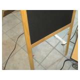 Chalk + Dry Erase 2-sided Easel