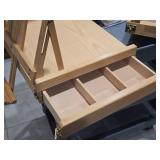 Artist Table Top Easel with Side Drawer