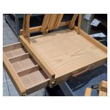 Artist Table Top Easel with Side Drawer