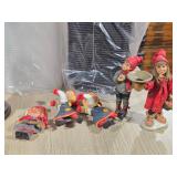 (2) Candy Design (Norway) Figures, (2) Candy Design (Norway) Hanging Figures, (1) Nord Souvenir Troll Magnet