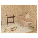 Lot of (2) Miniature Displays - Bathroom, Kitchen
