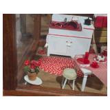 Lot of (2) Miniature Displays - Bathroom, Kitchen