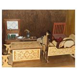 Lot of (3 Shelves) Dollhouse Miniatures