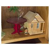 Lot of (3 Shelves) Dollhouse Miniatures