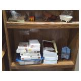 Lot of (1 Shelf) Dollhouse Miniatures