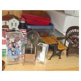 Lot of (1 Shelf) Dollhouse Miniatures