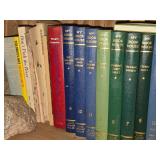 Lot of (2 Shelves) Books