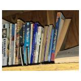 Lot of (2 Shelves) Books