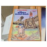 Lot of (2) Star Wars Empire Strikes Back Books - Full Color Photograph Book + Pop-Up Book
