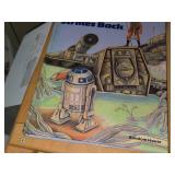 Lot of (2) Star Wars Empire Strikes Back Books - Full Color Photograph Book + Pop-Up Book
