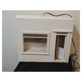 Lot of (1 Section) Dollhouse Miniatures and Display Cabinets