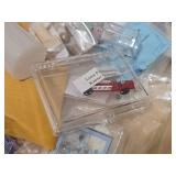 Lot of (1 Section) Dollhouse Miniatures and Display Cabinets