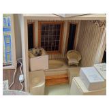 Lot of (1 Section) Dollhouse Miniatures and Display Cabinets