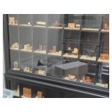 Lot of (1 Section) Dollhouse Miniatures and Display Cabinets
