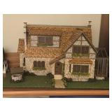 Lot of (4) Dollhouse Miniature Houses