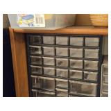 Lot of (2) Parts Organizer Cabinets