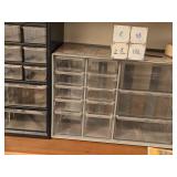 Lot of (2) Parts Organizer Cabinets