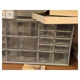 Lot of (2) Parts Organizer Cabinets