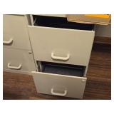 Metal File Cabinet 2-drawer