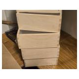 Lot of (5) Wood Display Case / Shadow Box