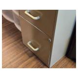 Metal File Cabinet 2-drawer