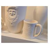 Lot of (7) Ceramic Figures, Vases, Tea Pot, Mug