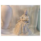 Lot of (7) Ceramic Figures, Vases, Tea Pot, Mug