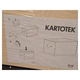 Lot of (2) Ikea Kartotek Wood Drawers