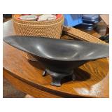 Black Footed Centerpiece Bowl