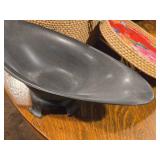 Black Footed Centerpiece Bowl