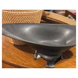 Black Footed Centerpiece Bowl