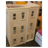 Multi-level Wood Dollhouse