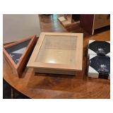 (3) Shadow Boxes + (1) Flag Display Case