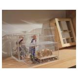 Dollhouse Miniatures and Display Boxes