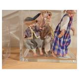 Dollhouse Miniatures and Display Boxes