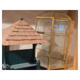 Lot of (1 Shelf) Dollhouse Miniatures and Display Boxes