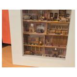 Dollhouse Miniatures and Display Boxes