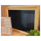 Lot of (2) Display Boxes with Dollhouse Miniatures
