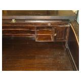 Wood Roll-Top Desk