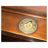 Wood Roll-Top Desk