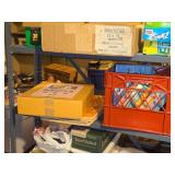 Metal Shelving Unit