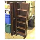 Lot of (2) Collapsible Book Shelves